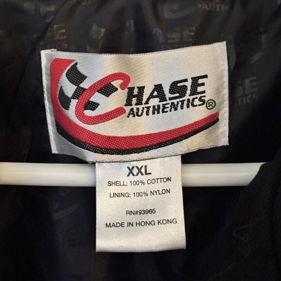 Vintage NEW Chase Authentics Nascar Jacket Size XXL Checkered Flag Winston Cup - Picture 6 of 6